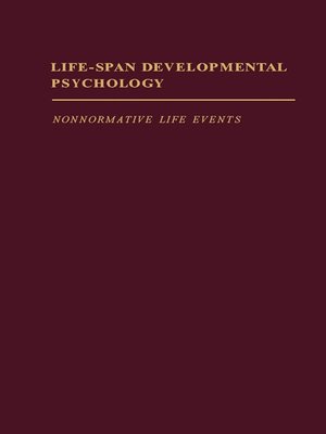 cover image of Life-Span Developmental Psychology